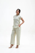 Load image into Gallery viewer, Chloe Linen Applique' Co-ord Bloome