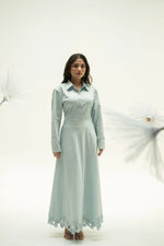 Load image into Gallery viewer, FLEUR OPENWORK DRESS