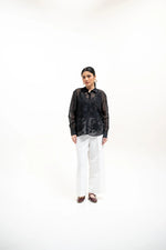 Load image into Gallery viewer, NOIR ORGANZA SHIRT Bloome