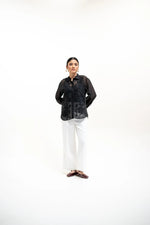 Load image into Gallery viewer, NOIR ORGANZA SHIRT Bloome