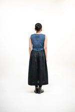 Load image into Gallery viewer, Valerie Denim Applique' Dress Bloome