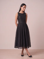 Load image into Gallery viewer, RAYA PLEATED DRESS