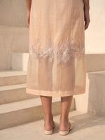 Load image into Gallery viewer, ZEYA SHEER APPLIQUE' DRESS