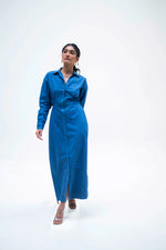 Load image into Gallery viewer, ZYRA 3D APPLQUE DRESS