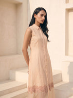 Load image into Gallery viewer, ZEYA SHEER APPLIQUE' DRESS