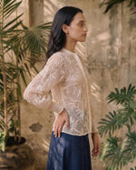 Load image into Gallery viewer, ZOE SHEER HANDCRAFTED SHIRT