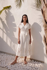Load image into Gallery viewer, ZORA OPENWORK DRESS