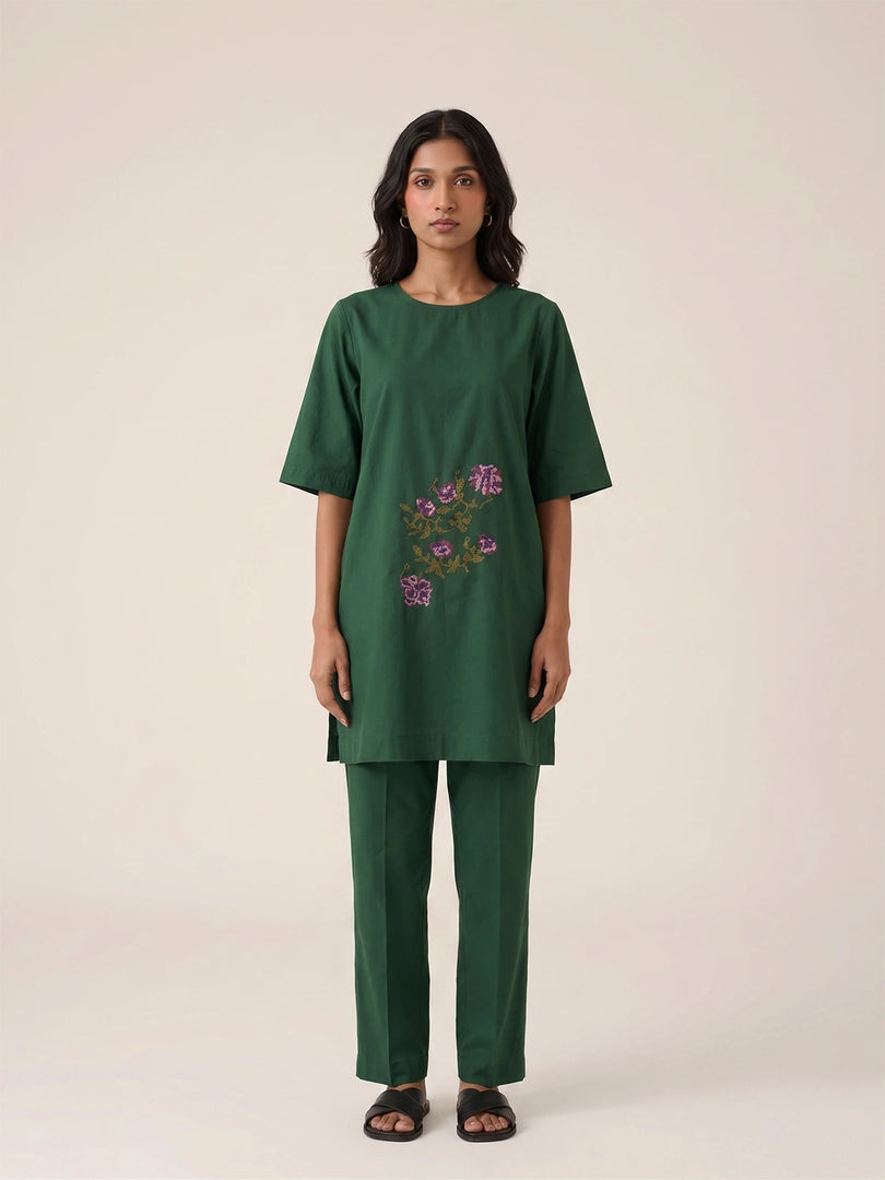 CALLA HAND-EMBROIDERED SET
