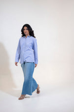 Load image into Gallery viewer, KATE HAND-EMBELLISHED SHIRT
