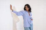 Load image into Gallery viewer, KATE HAND-EMBELLISHED SHIRT
