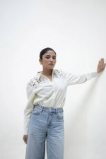 Load image into Gallery viewer, MYRA COTTON POPLIN SHIRT
