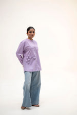 Load image into Gallery viewer, LAVINA CORSAGE SHIRT
