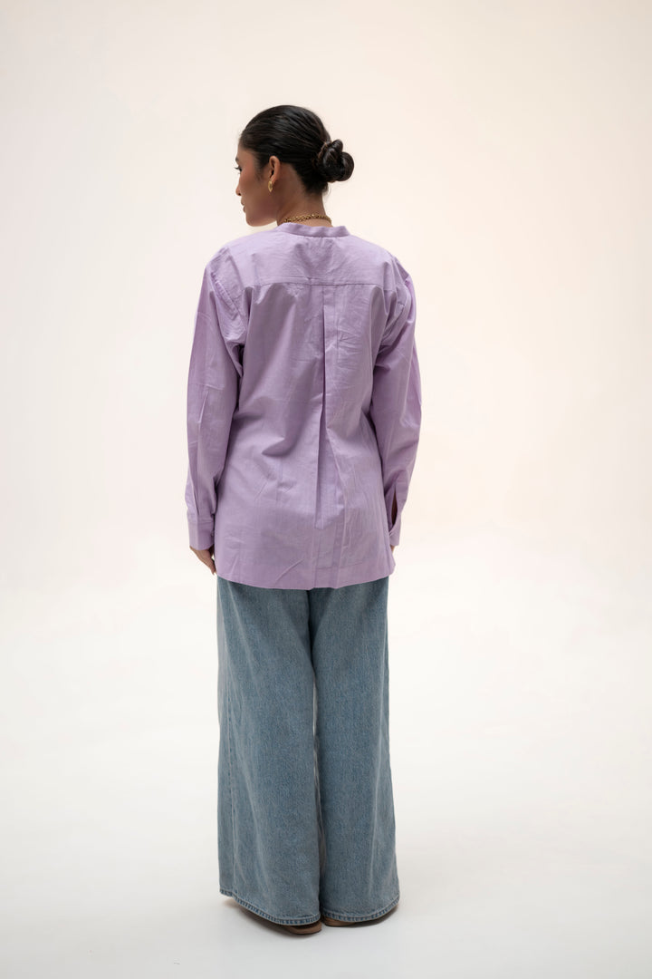 LAVINA CORSAGE SHIRT