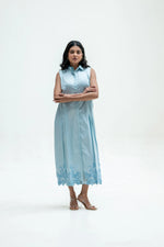 Load image into Gallery viewer, AMARA CUTWORK DRESS
