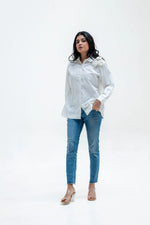 Load image into Gallery viewer, ROSEA CORSAGE SHIRT
