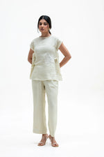 Load image into Gallery viewer, Chloe Linen Applique&#39; Co-ord

