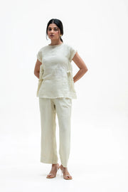 Chloe Linen Applique' Co-ord