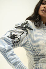 Load image into Gallery viewer, ERIS SEERSUCKER DRESS
