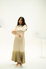 Load image into Gallery viewer, MEADOW PLEATED SHIRT DRESS
