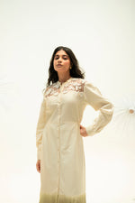 Load image into Gallery viewer, MEADOW PLEATED SHIRT DRESS
