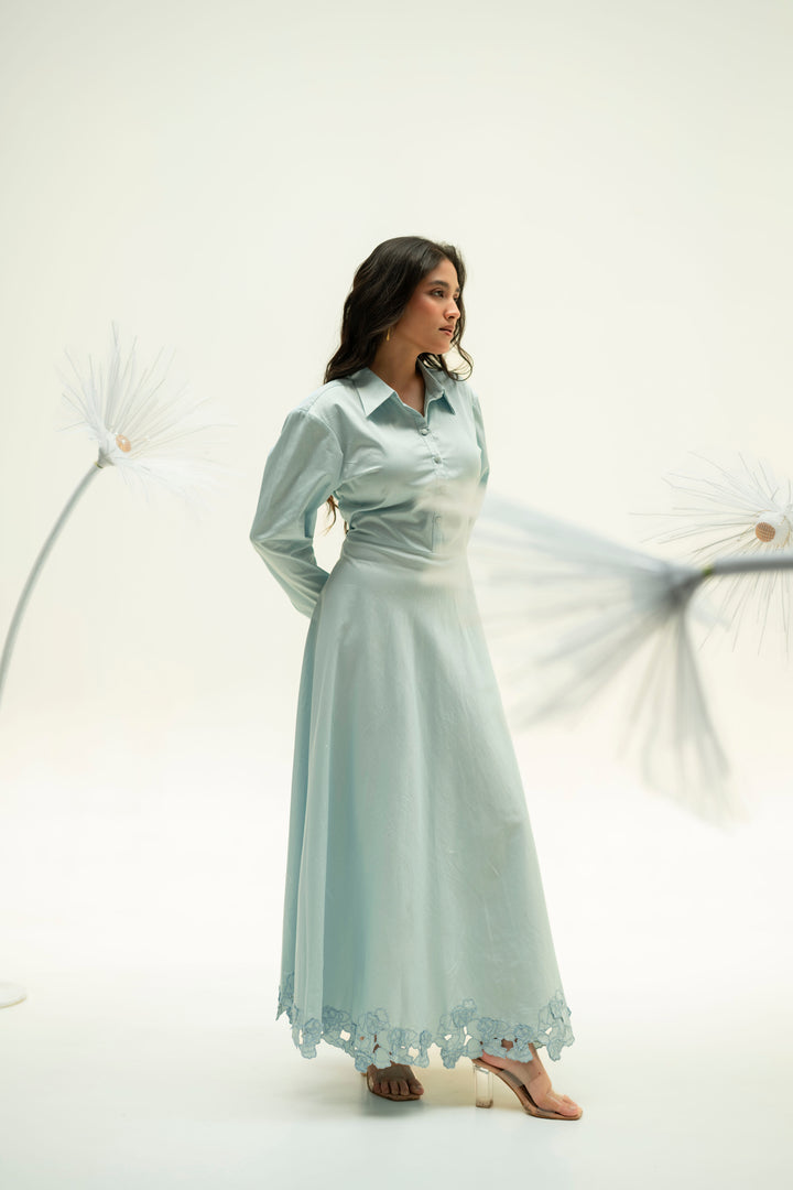 FLEUR OPENWORK DRESS