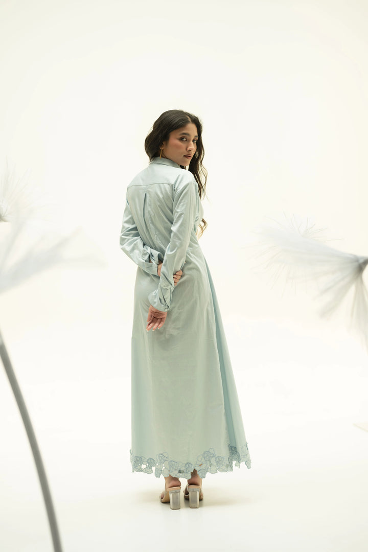 FLEUR OPENWORK DRESS