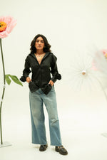 Load image into Gallery viewer, ROSAILE CORSAGE LINEN SHIRT
