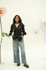 Load image into Gallery viewer, ROSAILE CORSAGE LINEN SHIRT
