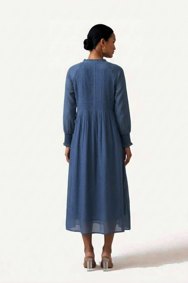 FERN EMBROIDERED DRESS