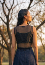 Load image into Gallery viewer, Violet Handcrafted Gilet