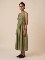 IRA SMOCKED DRESS