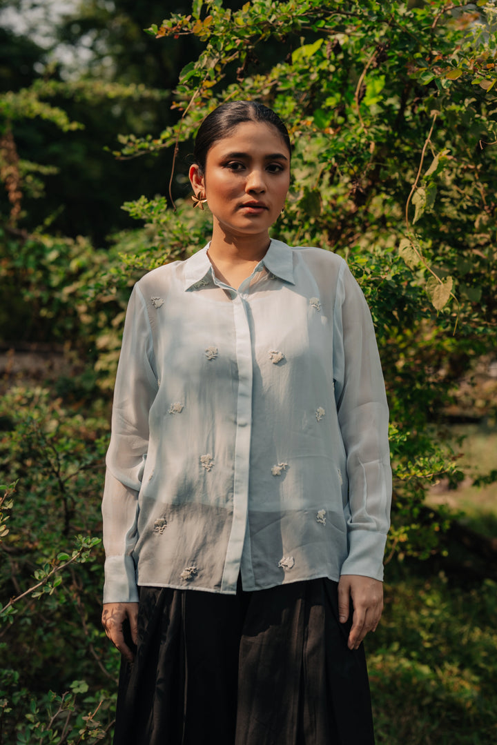 Rivera Hand- Embroidered Shirt