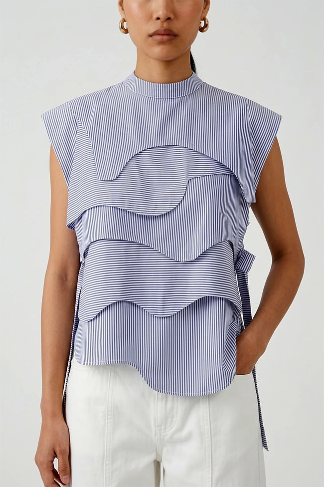 LYN ASSYMETRICAL TOP