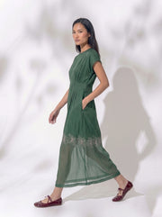 MYRA HANCRAFTED SHEER DRESS