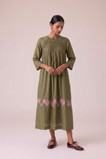 Load image into Gallery viewer, MIREA SMOCKED DRESS