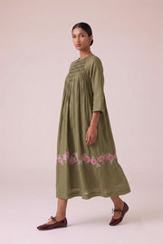 MIREA SMOCKED DRESS