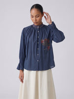 Load image into Gallery viewer, RIA SMOCKED TOP