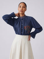 Load image into Gallery viewer, RIA SMOCKED TOP