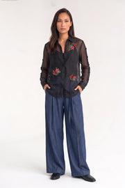 ZAYA HAND-EMBROIDERED SHIRT