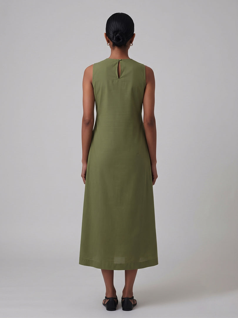 IRA SMOCKED DRESS