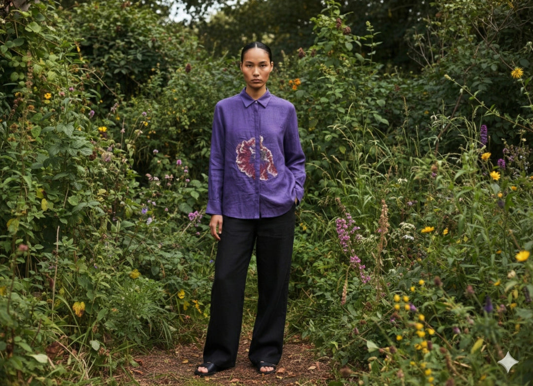 ARIA EMBROIDERED SHIRT Bloome