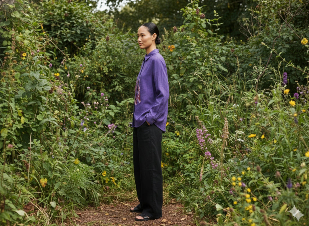 ARIA EMBROIDERED SHIRT Bloome