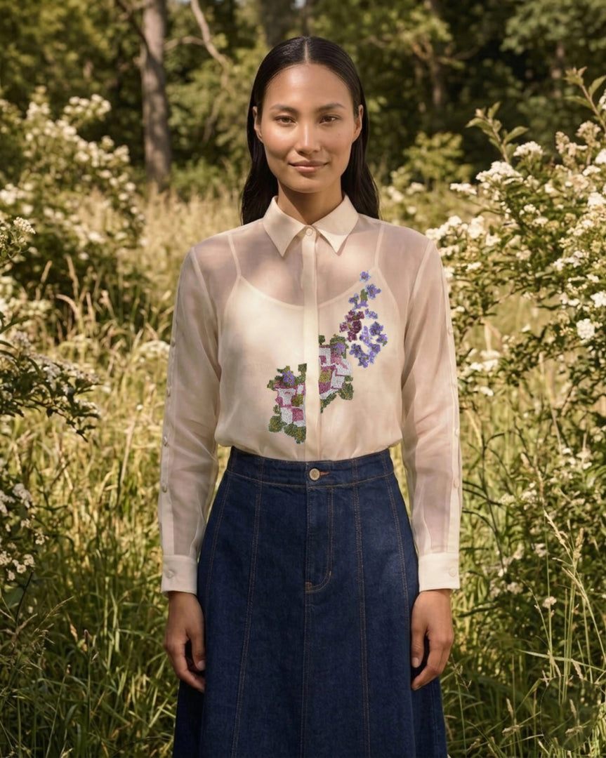 SONNET SHEER SHIRT Bloome