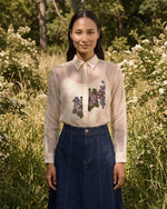 Load image into Gallery viewer, SONNET SHEER ORGANZA SHIRT