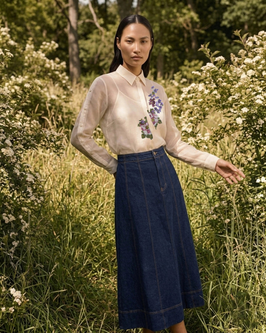 SONNET SHEER SHIRT Bloome
