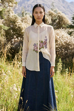 Load image into Gallery viewer, SONNET SHEER ORGANZA SHIRT