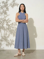 Load image into Gallery viewer, RAYA HANDWOVEN DRESS