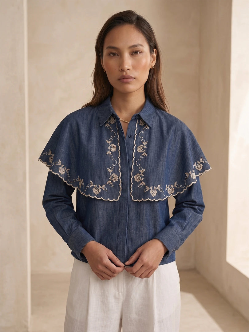 JADE DENIM SHIRT