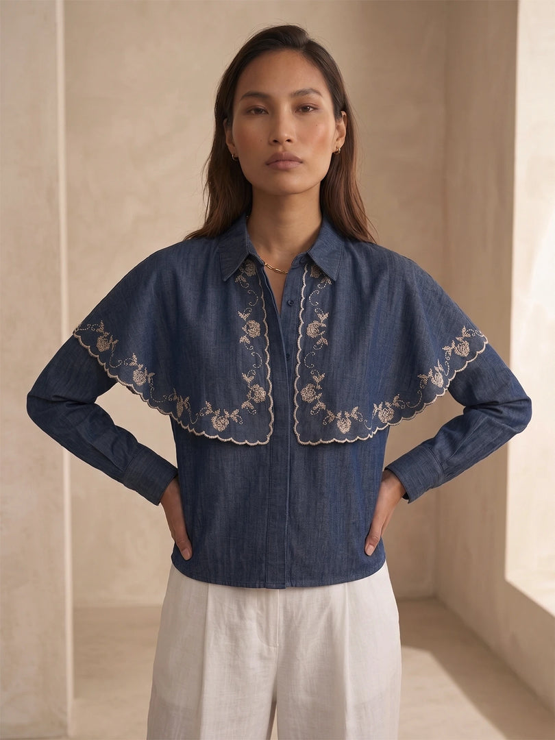 JADE DENIM SHIRT