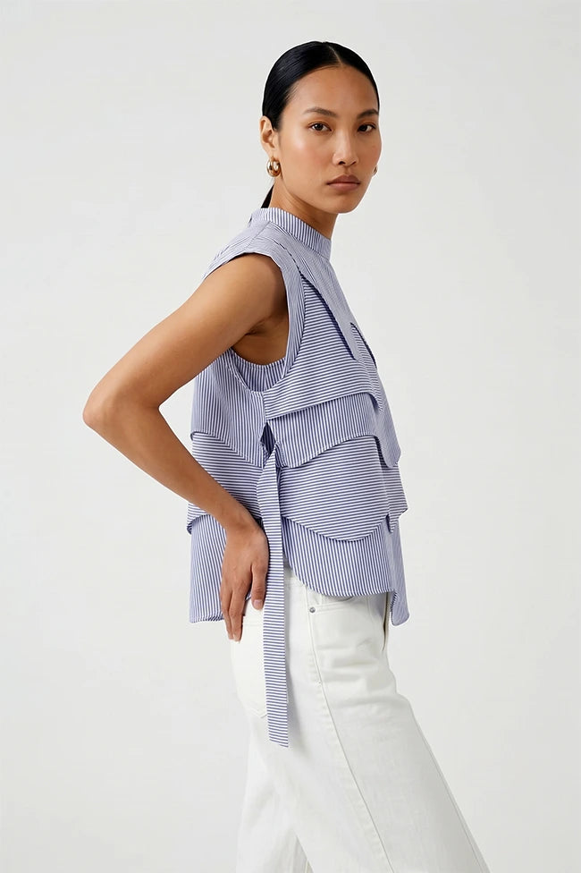 LYN ASSYMETRICAL TOP